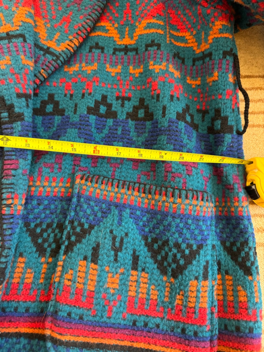 Insane Vintage Blanket Jacket - Picture 6 of 6